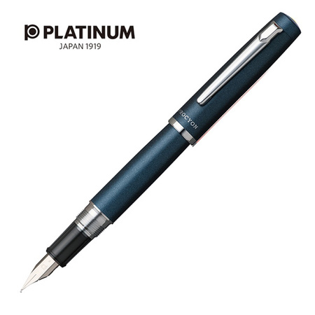 Pióro wieczne PLATINUM Procyon Deep Sea, M, niebieskie
