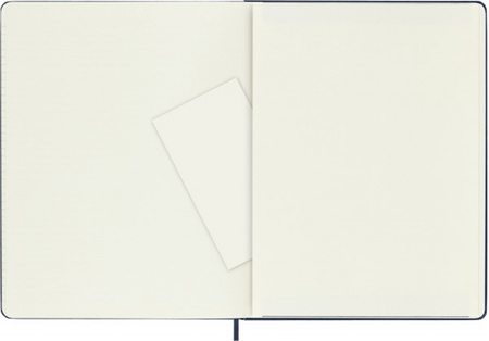 Notes MOLESKINE Classic XL (19x25cm) w linie, twarda oprawa, sapphire blue, 192 strony, niebieski