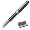 Pióro wieczne Platinum Plaisir Green, F, zielone
