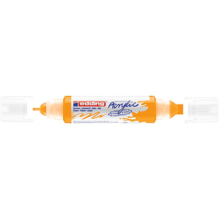 Marker akrylowy 3D e-5400 EDDING, podwójny, 2-3 mm, 5-10 mm, słoneczny żółty