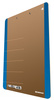 Clipboard DONAU Life, karton, A4, z klipsem, niebieski