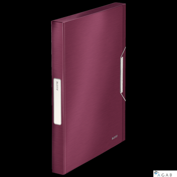 Teczka z gumką Leitz Style, 30 mm, ciemnoczerwony 39560028 (X)