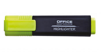 Zakreślacz fluorescencyjny OFFICE PRODUCTS, 1-5mm (linia), żółty