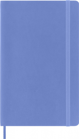 Notes MOLESKINE Classic L (13x21 cm) gładki, miękka oprawa, hydrangea blue, 192 strony, niebieski
