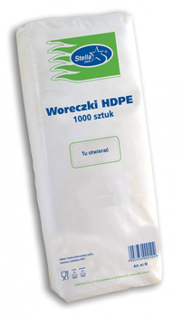 Woreczki STELLA, 14/4/32 cm, 1000 szt., bezbarwny