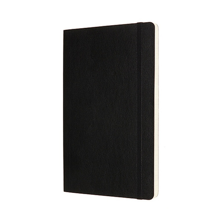 Notes MOLESKINE L (13x21cm), linie-gładki, miękka oprawa, 192 strony, czarny