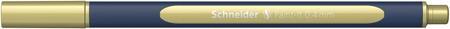 Pióro kulkowe SCHNEIDER Paint-It 050, metaliczne 0,4 mm, złoty metalik