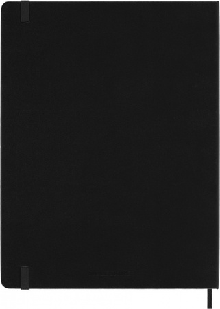 Notes MOLESKINE Classic XL (19x25cm) w linie, twarda oprawa, 192 strony, czarny