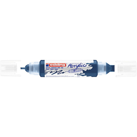 Marker akrylowy 3D e-5400 EDDING, podwójny, 2-3 mm, 5-10 mm, szykowny granat