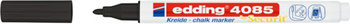 Marker kredowy e-4085 EDDING, 1-2 mm, czarny
