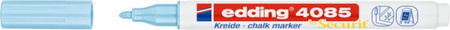 Marker kredowy e-4085 EDDING, 1-2 mm, pastelowy niebieski