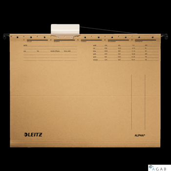 Teczki zawieszane ALPHA, siarczanowy, Leitz 19150000