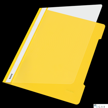 Skoroszyt sztywny A4 Leitz, żółty 25 szt. 41910015