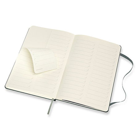 Notes MOLESKINE Professional L (13x21 cm), twarda oprawa, forest green, 240 stron, zielony