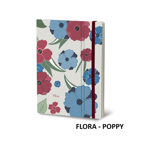 Notatnik STIFFLEX, 15x21cm, 192 strony, Poppy