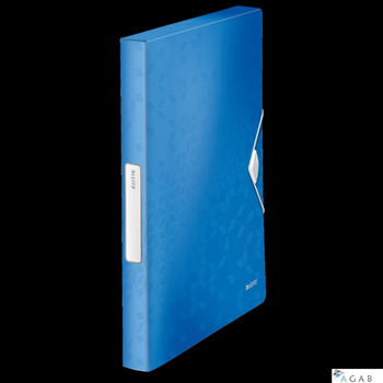 Teczka z gumką LEITZ WOW 30mm 250k A4 niebieska 46290036