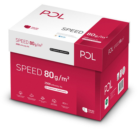 Papier ksero POL SPEED, A3, klasa C, 153CIE, 80gsm, 500ark.