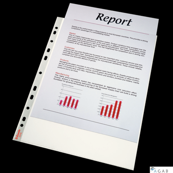 Koszulki groszkowe A4 Esselte, 115 mic., 100 szt., 23743