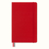 Notes MOLESKINE Classic L (13x21 cm) gładki, twarda oprawa, scarlet red, 400 stron, czerwony