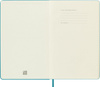 Notes MOLESKINE Classic L (13x21 cm) w linie, twarda oprawa, reef blue, 240 stron, niebieski