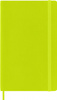 Notes MOLESKINE Classic L (13x21 cm) gładki, miękka oprawa, lemon green, 192 strony, zielony