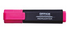 Zakreślacz fluorescencyjny OFFICE PRODUCTS, 1-5mm (linia), zawieszka, różowy