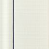 Notes MOLESKINE L (13x21cm) w kratkę, miękka oprawa, sapphire blue, 192 strony, niebieski