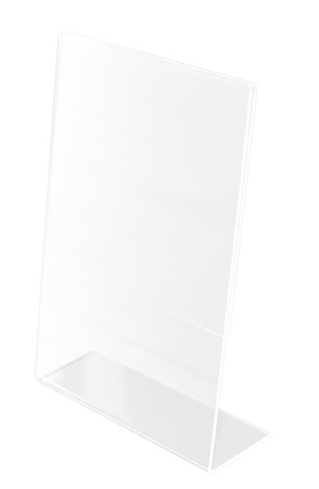 Podstawka z plexi Q-CONNECT, 100x150mm, transparentna