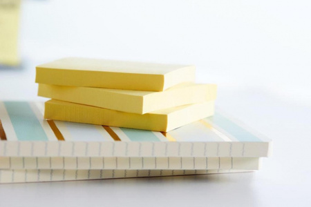 Karteczki samoprzylepne ekologiczne POST-IT® (653-1T), 38x51mm, 24x100 kart., żółte