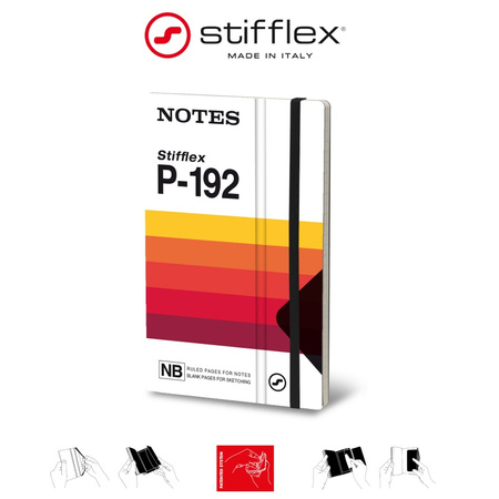 Notatnik STIFFLEX, 13x21cm, 192 strony, VHS Son