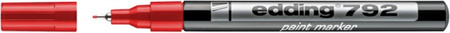 Marker olejowy e-792 EDDING, 0,8mm, czerwony