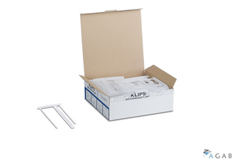 Klipsy archiwizacyjne zaczepowe  100 szt. VAUPE, 101/10