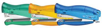 Zszywacz KANGARO Vertika-45 C-THRU+zszywki, zszywa do 30 kartek, blister, mix kolorów