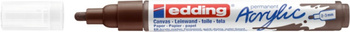 Marker akrylowy e-5100 EDDING, 2-3 mm, matowy czekoladowy brąz