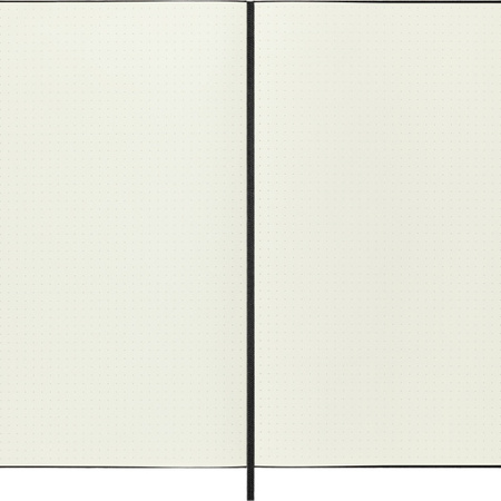 Notes MOLESKINE Classic XXL (21,6x27,9 cm) w kropki, twarda oprawa, 192 strony, czarny