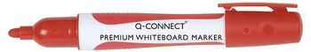 Marker do tablic Q-CONNECT Premium, okrągły, 2-3mm (linia), zawieszka, czerwony