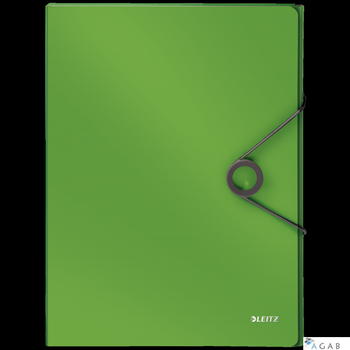 Teczka z gumką PP LEITZ SOLID 30mm jasnozielona 45681050