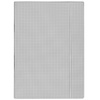 Teczka z gumką DONAU, karton, A4, 400gsm, 3-skrz., biała w kratę
