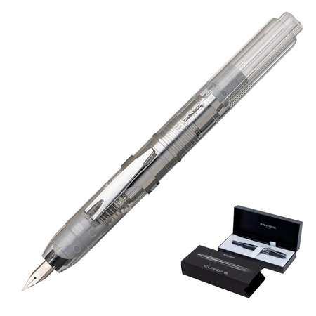 Pióro wieczne PLATINUM Curidas Prism Crystal, M