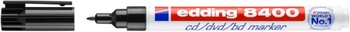 Marker do płyt cd/dvd/bd e-8400 EDDING, 0,5-1mm, czarny