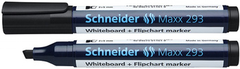 Marker do tablic SCHNEIDER Maxx 293, ścięty, 2-5mm, czarny