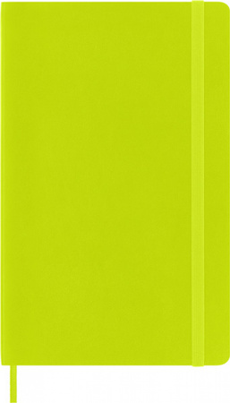 Notes MOLESKINE Classic L (13x21 cm) gładki, miękka oprawa, lemon green, 192 strony, zielony