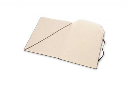 Notes MOLESKINE Classic XL (19x25cm) w linie, twarda oprawa, 192 strony, czarny
