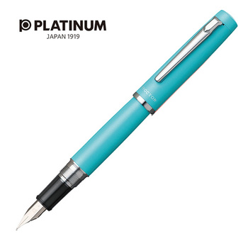 Pióro wieczne PLATINUM Procyon Turquoise Blue, M, turkusowe