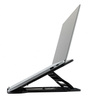 Podstawa pod laptopa z obrotowym podłożem Q-CONNECT, 25,5 x 2,2 x 28 cm, czarna
