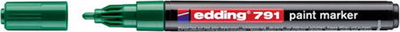 Marker olejowy e-791 EDDING, 1-2mm, zielony