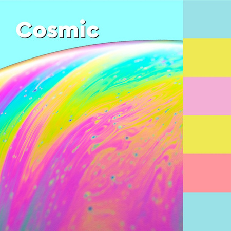 Karteczki samoprzylepne Post-it® Super Sticky Z-Notes, COSMIC, 76x76mm, 6x90 kart.