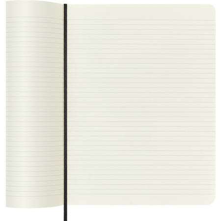 Notes MOLESKINE Classic XL (19x25cm) w linie, miękka oprawa, 192 strony, czarny