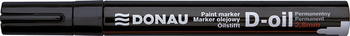 Marker olejowy DONAU D-Oil, okrągły, 2,8mm, czarny