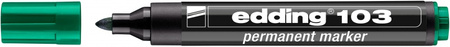 Marker permanentny e-103 EDDING, zielony